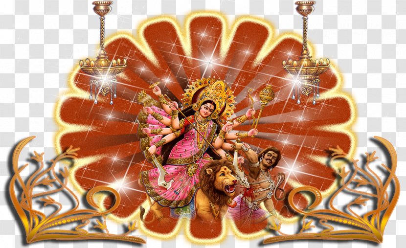 Vaishno Devi Durga Puja Clip Art - Goddess Maa Transparent Images Transparent PNG