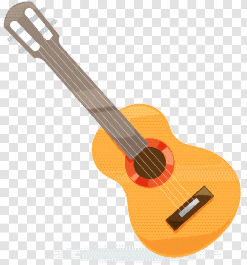 Guitar Cartoon - Acoustic Music - Folk Instrument Indian Musical Instruments Transparent PNG