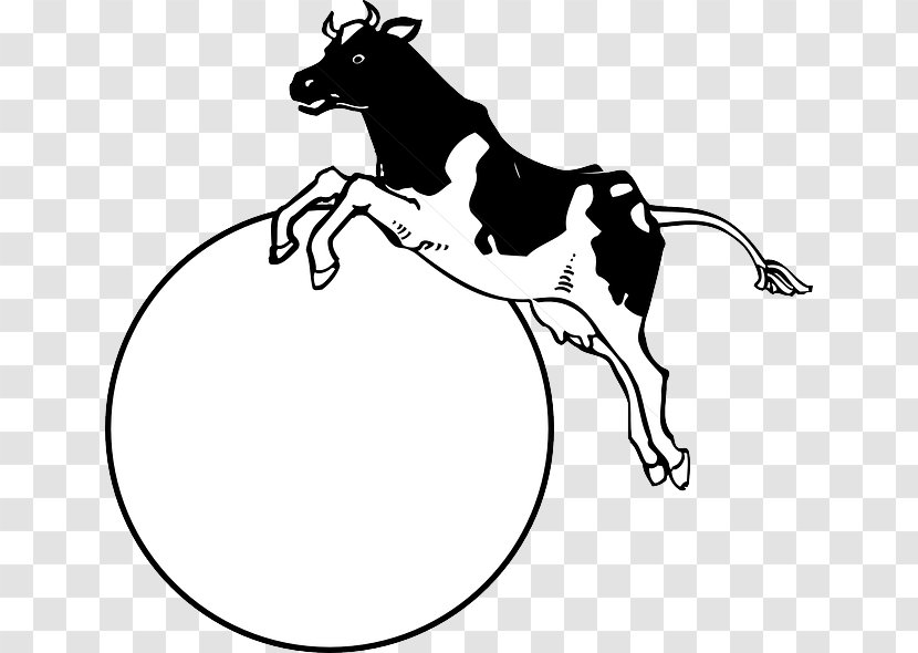Clip Art Vector Graphics Image Taurine Cattle Openclipart - Moon Transparent PNG