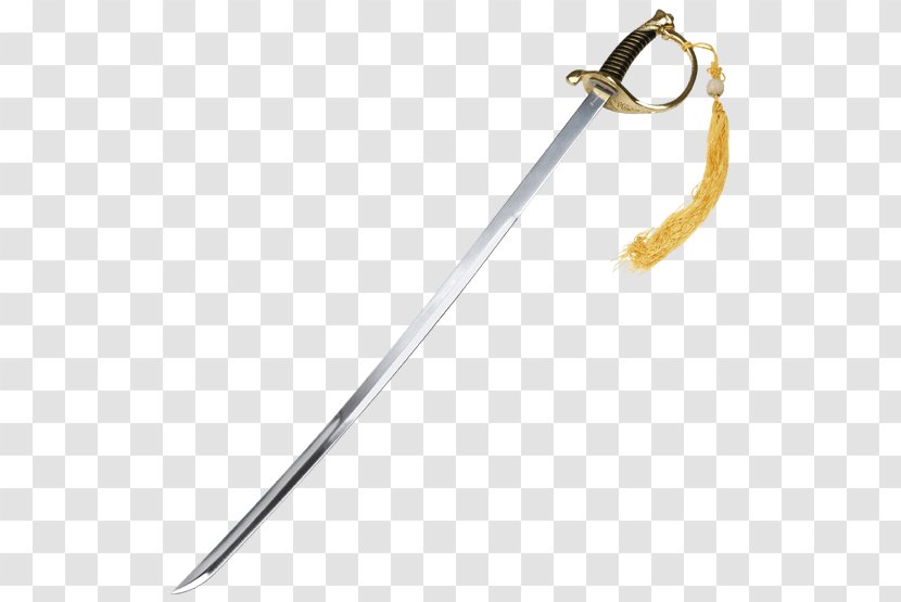 Sabre Army Officer Military Mameluke Sword Transparent PNG