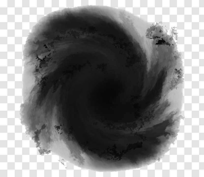 Black Hole Squarecircleco Clip Art - Monochrome Transparent PNG