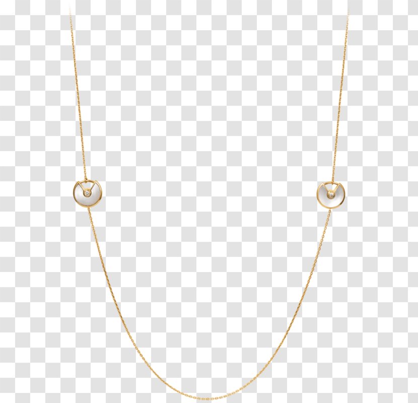 Necklace Cartier Jewellery Clothing Accessories Amulet Transparent PNG