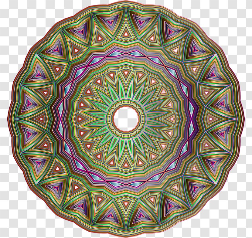 Mandala Kaleidoscope Circle Image - Symmetry Transparent PNG