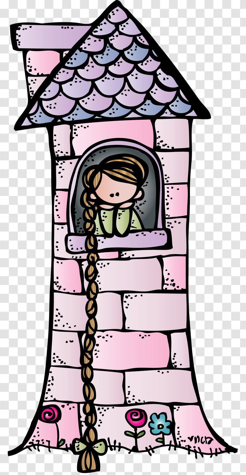 Rapunzel Fairy Tale Gothel Clip Art - Castle Princess Transparent PNG
