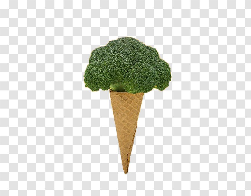 Ice Cream Vegetable Broccoli - Food Transparent PNG