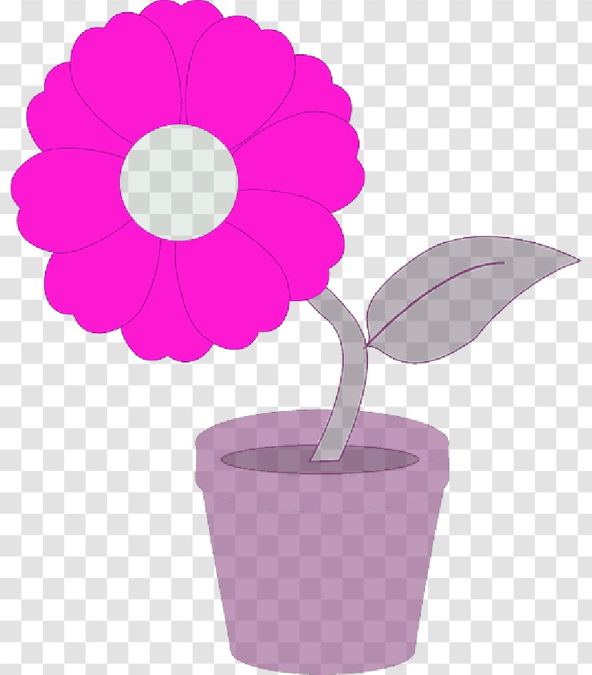 Flowering Pot Plants Flowerpot Clip Art Tulip - Morning Glory - Houseplant Transparent PNG