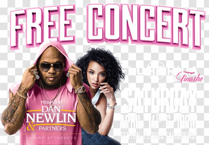 Flo Rida Central Florida Fair. The Law Offices Of Dan Newlin Chevy Court Concert - Cartoon - Tinashe Transparent PNG