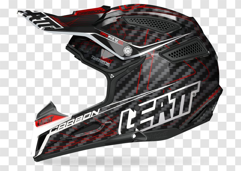 Motorcycle Helmets Leatt-Brace Carbon - Offroading Transparent PNG