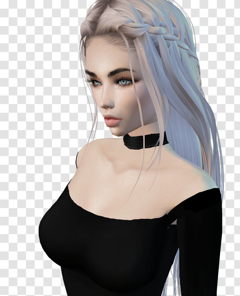 Hair Coloring Black Brown Shoulder Transparent PNG