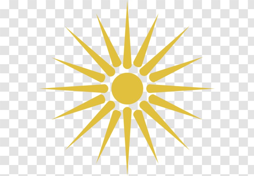 Vergina Sun Republic Of Macedonia Argead Dynasty - Flag The - Ancient Macedonians Transparent PNG