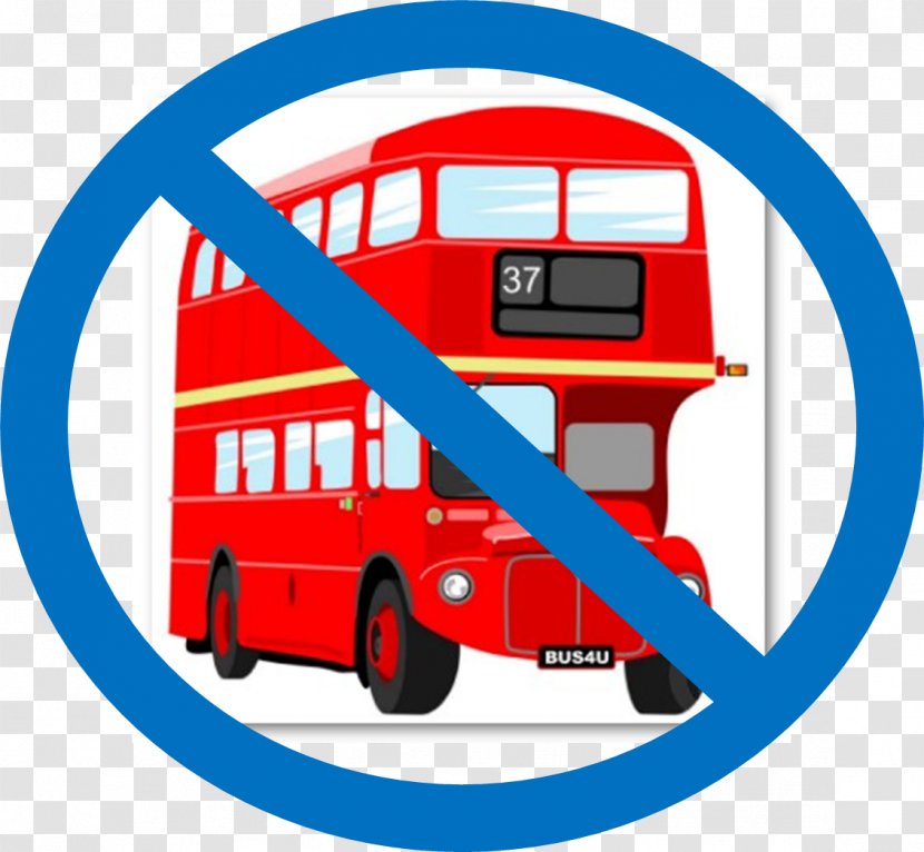 Double-decker Bus AEC Routemaster London Buses - Drawing Transparent PNG