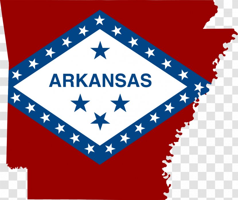 Flag Of Arkansas State Kansas The United States - Maine - Ark Vector Transparent PNG