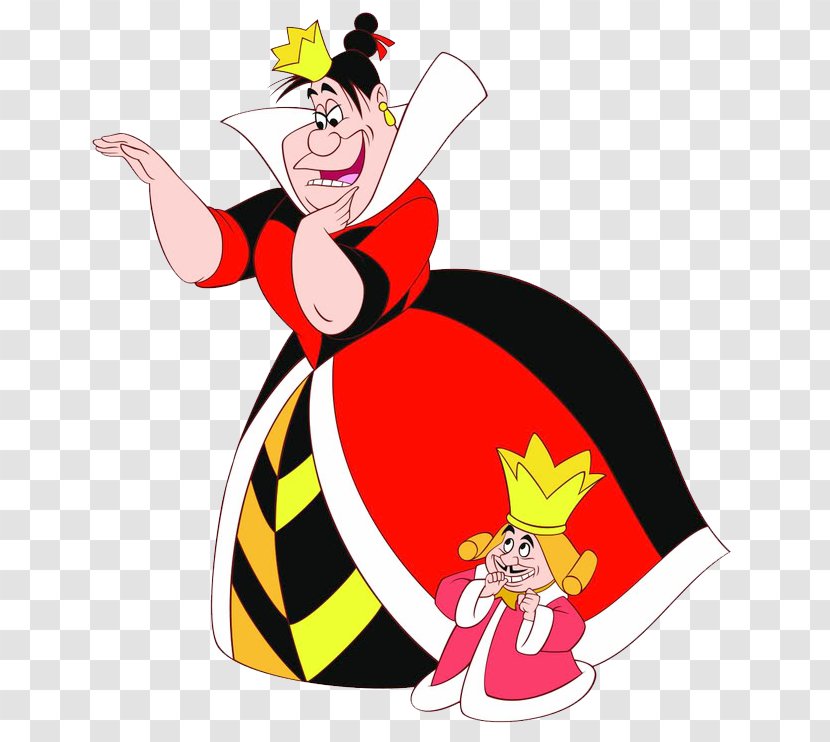Queen Of Hearts King Alices Adventures In Wonderland Clip Art - Crown Clipart Transparent PNG