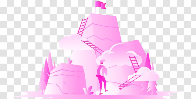 Brand Desktop Wallpaper - Pink M - Soft Skills Transparent PNG