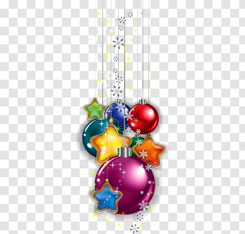 Christmas Bell Motif Pattern - Sphere - Hand-painted Patterned Transparent PNG
