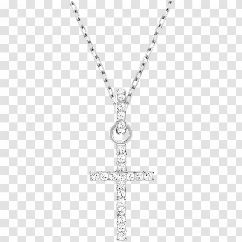 Earring Charms & Pendants Swarovski AG Cross Necklace - Pendant Transparent PNG