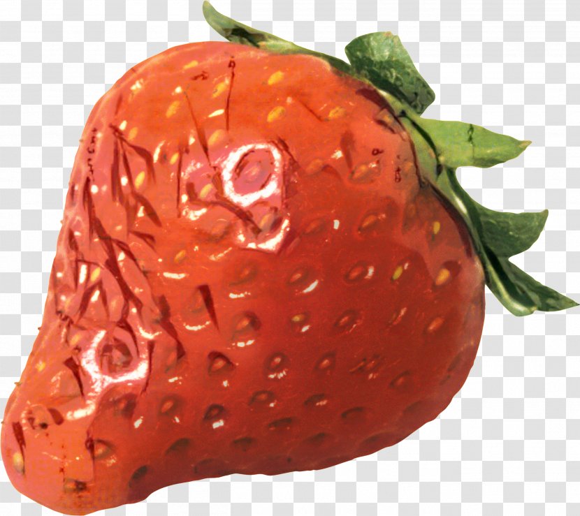 Strawberry Cartoon - Vegetarian Food - Plant Transparent PNG