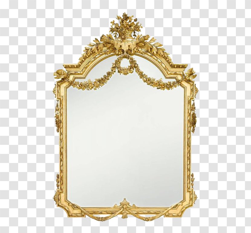 Mirror Antique Napoleon III Style Empire 19th Century - India Iii Transparent PNG