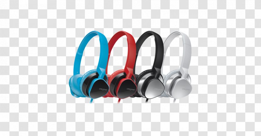 Headphones Microphone Headset Portable Audio Player - Creative Labs - Technology Transparent PNG