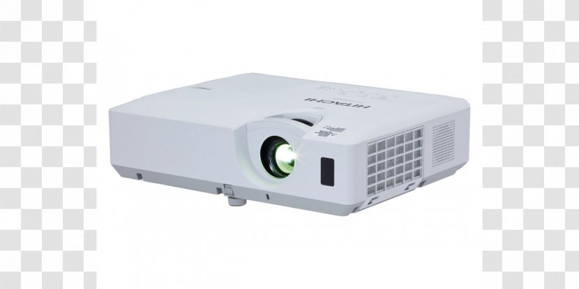 Multimedia Projectors Hitachi Output Device Wide XGA - Projector Transparent PNG