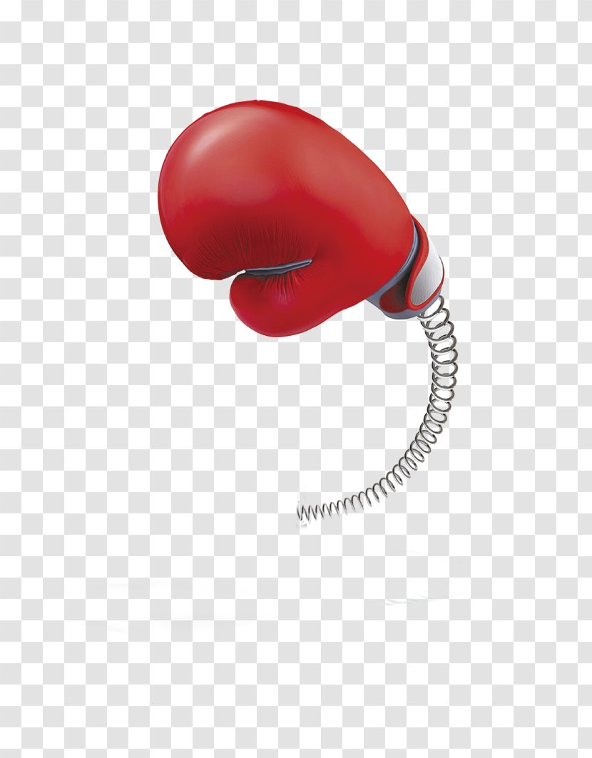 Red Boxing Glove Body Piercing Jewellery - Fist Transparent PNG