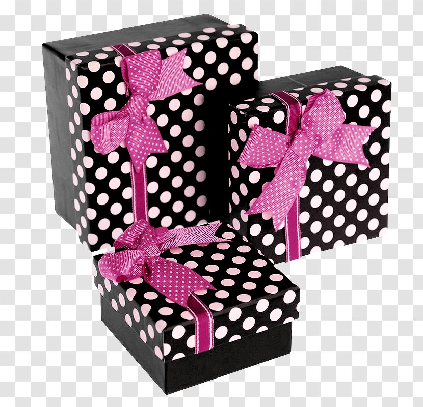 Gift Box Birthday Vikki Red Love - Polka Dot Transparent PNG