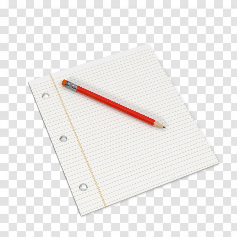 Paper Notebook Pencil - Pen - And Transparent PNG