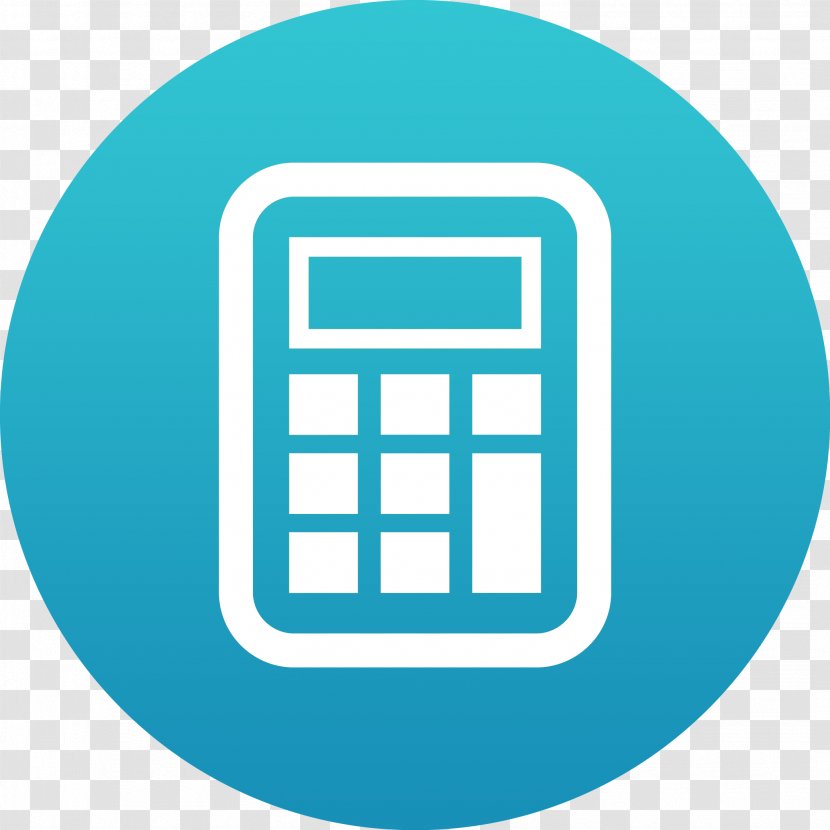 Accounting Turquoise - Finance - Logo Technology Transparent PNG
