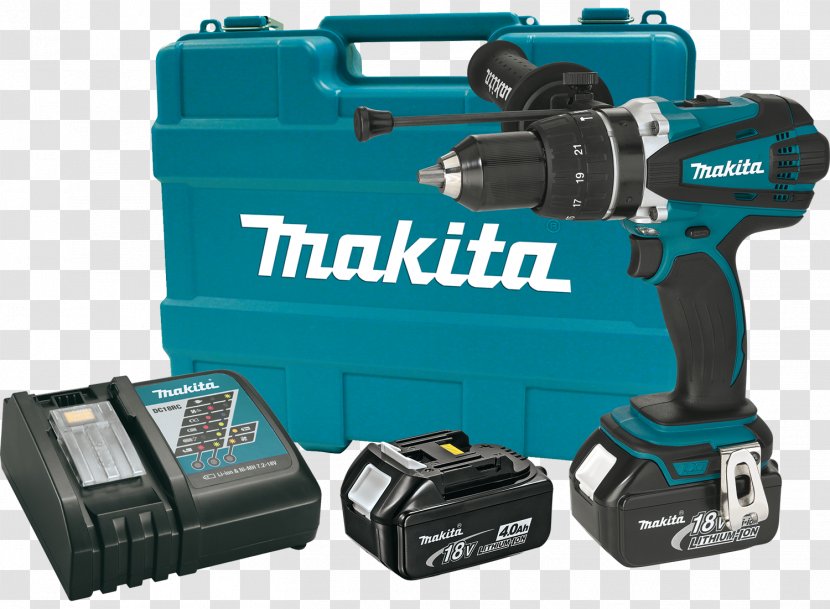 Cordless Augers Impact Driver Makita Hammer Drill - Volt Transparent PNG