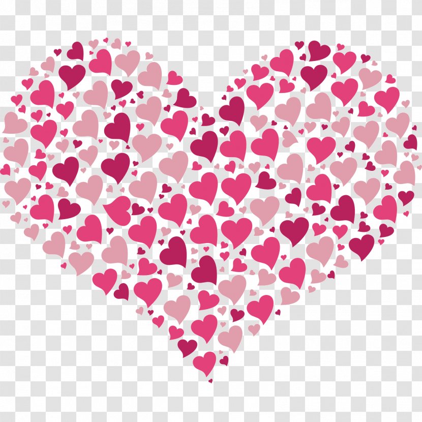 Heart Valentine's Day Desktop Wallpaper Clip Art - Watercolor - LOVE Transparent PNG