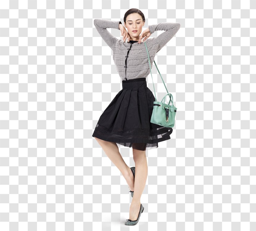 Little Black Dress Waist Skirt Sleeve Transparent PNG