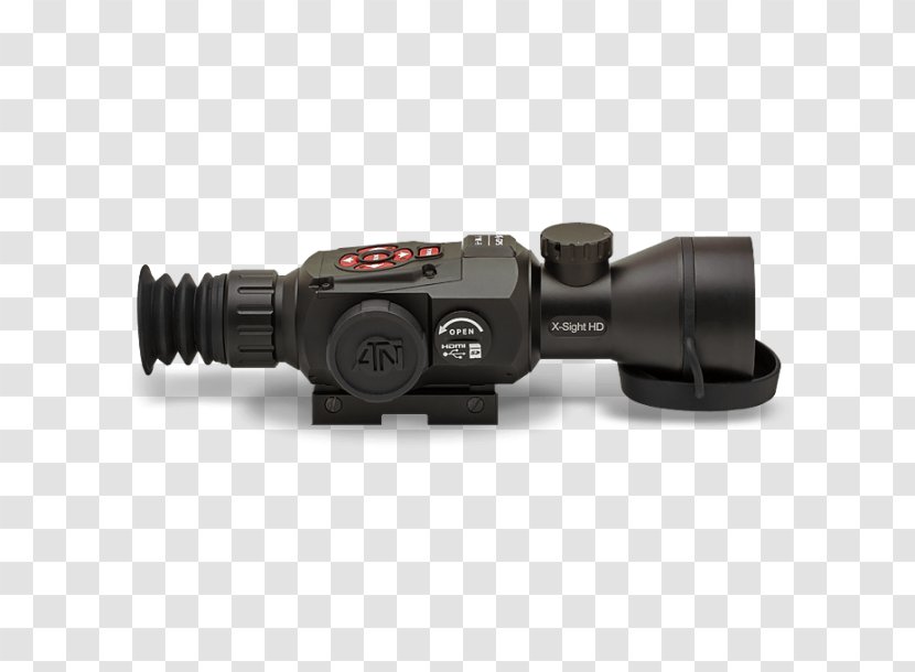 Telescopic Sight American Technologies Network Corporation Night Vision Device - Siehunting Transparent PNG