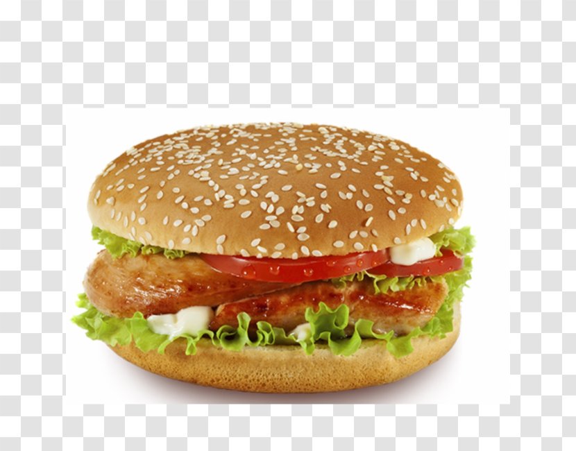 Hamburger McChicken Pizza Chicken Sandwich - Vegetarian Food Transparent PNG