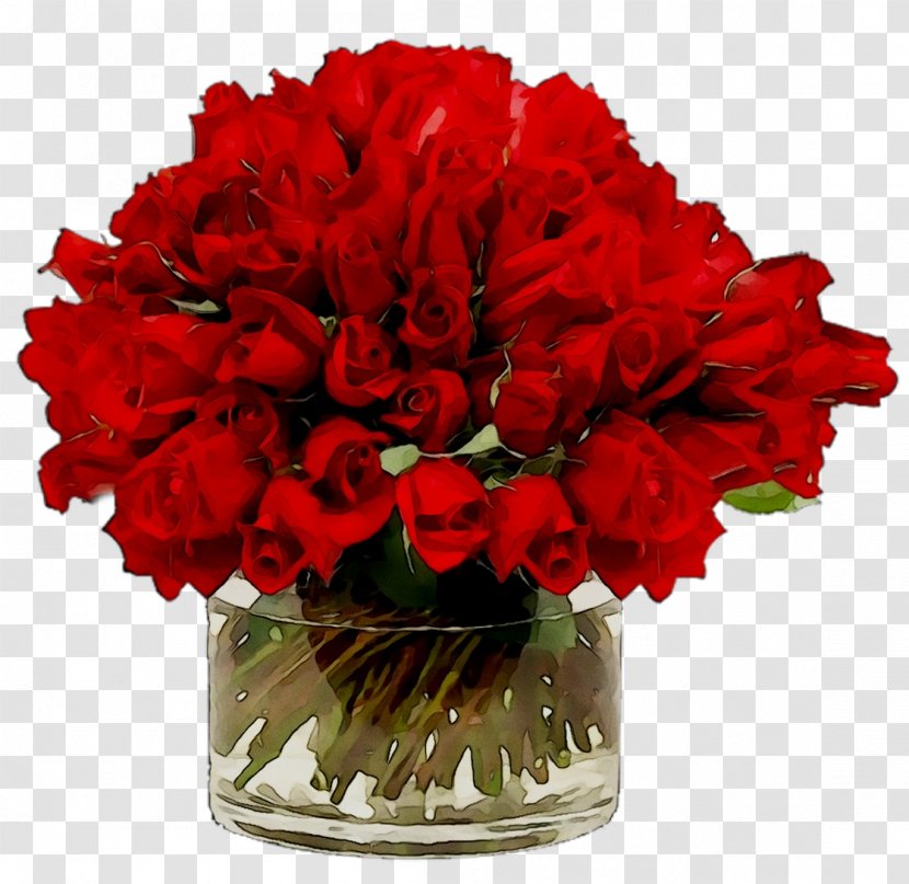 Vase Flower Bouquet Garden Roses - Houseplant - Artificial Transparent PNG