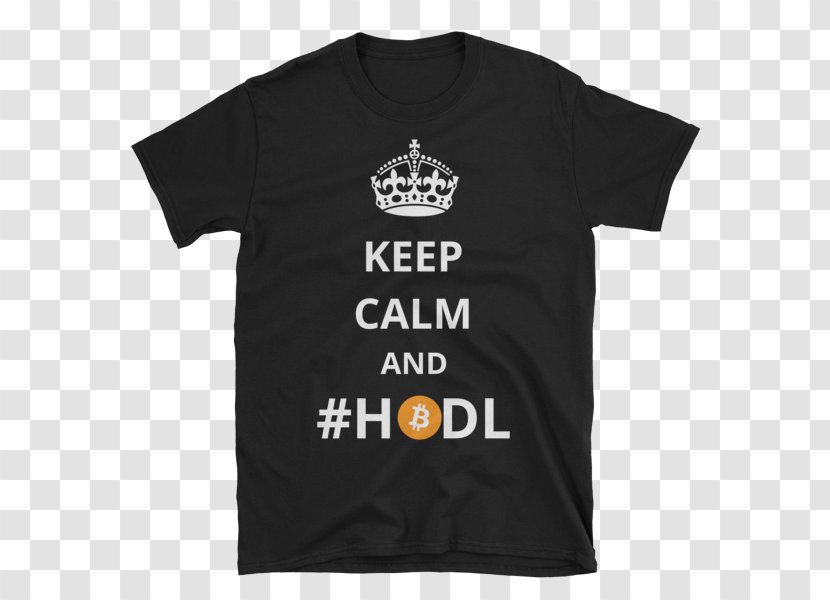 Keep Calm And Carry On T-shirt Train Hodl Birthday - Passive Bloodstain: Transparent PNG