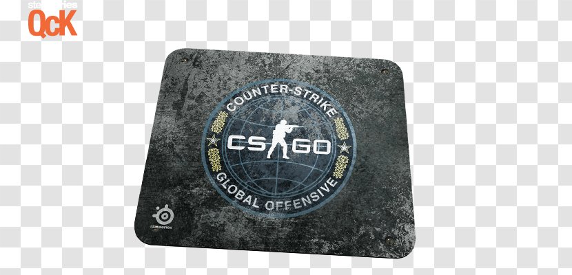 Computer Mouse STEELSERIES Qck+ Gaming Mousepad Cs:go Camo 63379 Counter-Strike: Global Offensive SteelSeries Pad - Mats - Counter Strike Review Transparent PNG