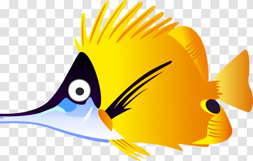 Goldfish Tropical Fish Clip Art - Marine Biology - Cartoon Transparent PNG
