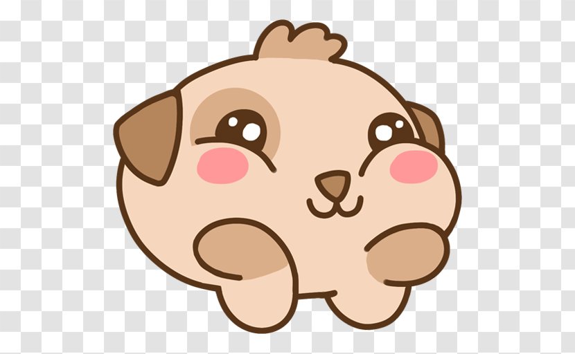 Puppy Sticker Telegram VKontakte Dog Transparent PNG