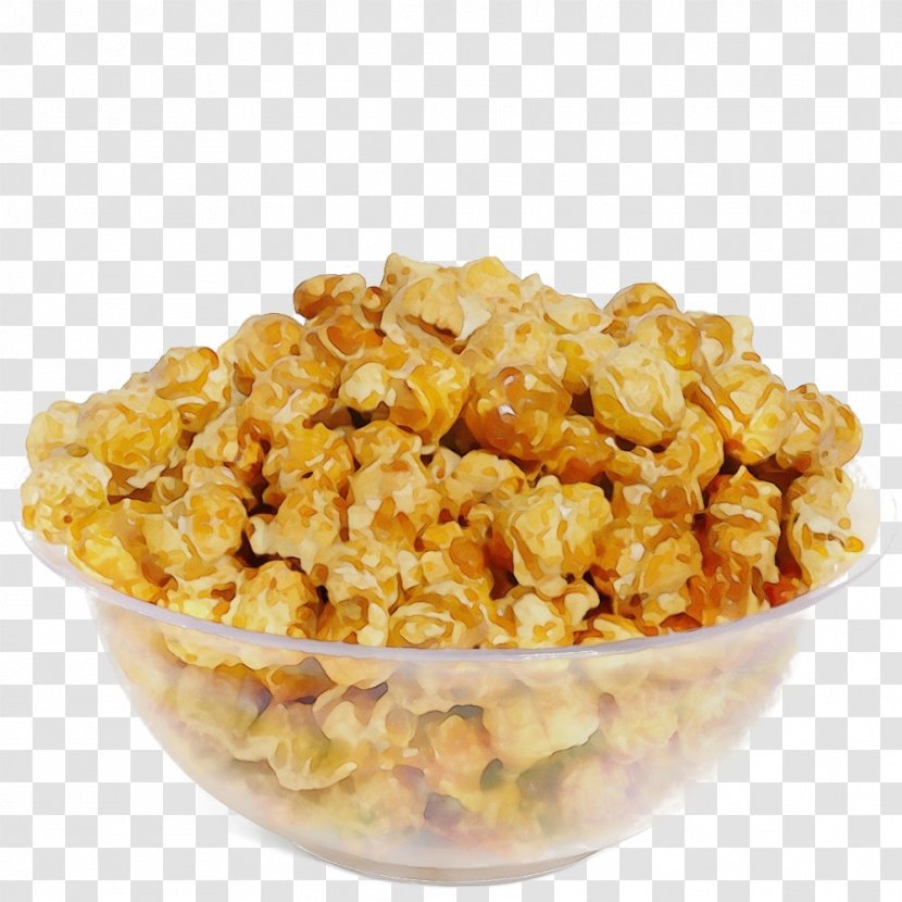 Popcorn - Caramel Corn - American Food Transparent PNG