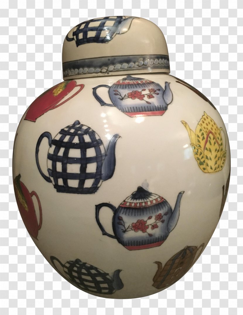 Stangl Pottery Fulper Road Ceramic Jar - Ball Transparent PNG
