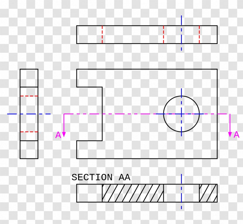 Engineering Drawing With Worked Examples - Design Transparent PNG