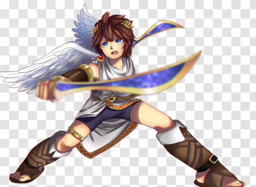 Kid Icarus: Uprising Pit Video Game Nintendo - Cartoon Transparent PNG