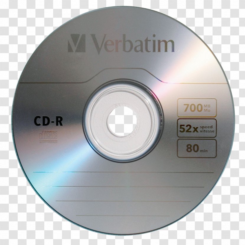 CD-R Verbatim Corporation DVD Recordable Compact Disc - Computer Component - Dvd Transparent PNG