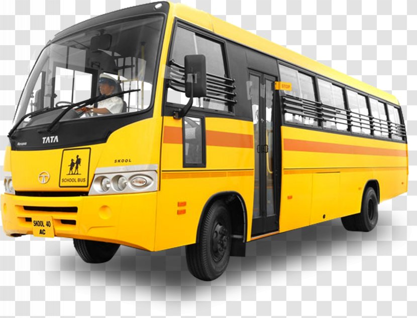 Tata Motors Starbus Ace - School Bus Transparent PNG