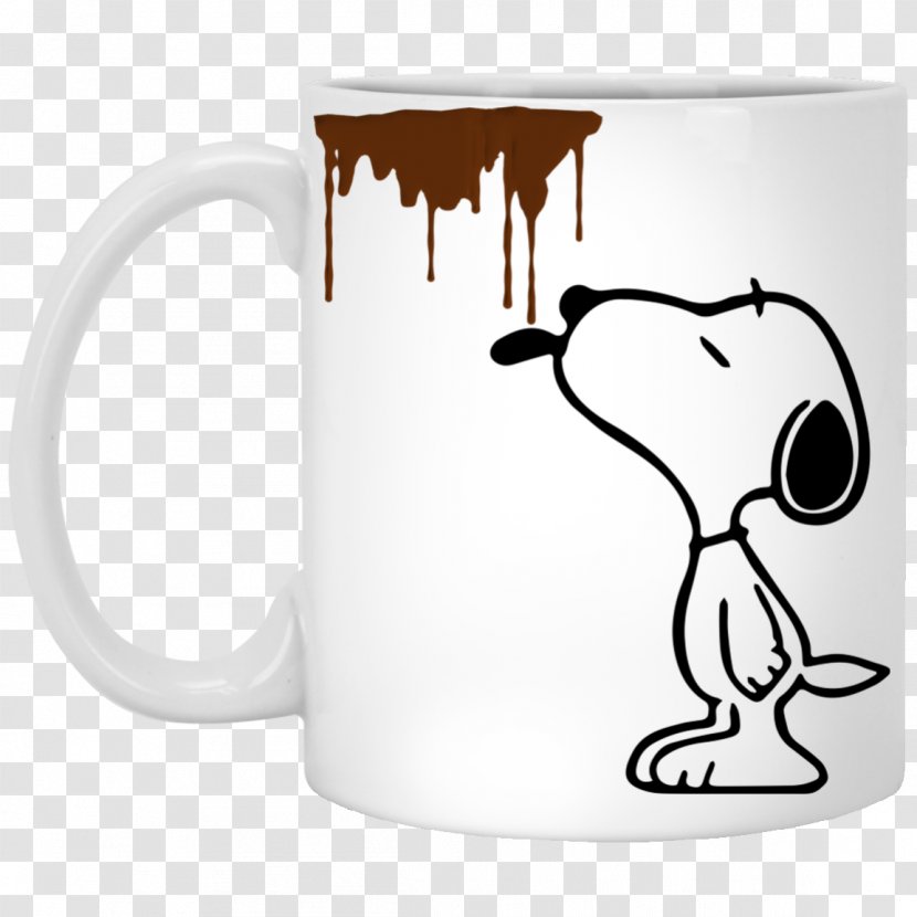 Snoopy Woodstock Charlie Brown Peanuts Cartoon - Cutout Animation - Coffee Cup Sleeve Transparent PNG
