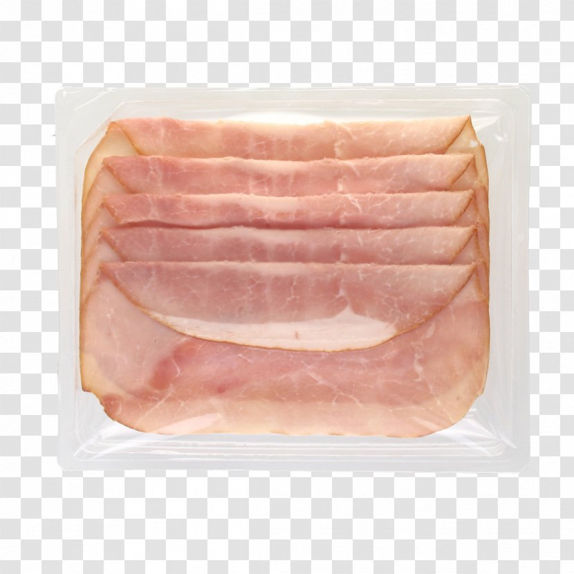 Back Bacon Bayonne Ham Prosciutto - Silhouette - Take Away Transparent PNG