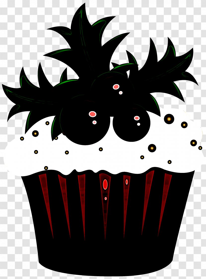 Holly - Baking Cup - Muffin Transparent PNG