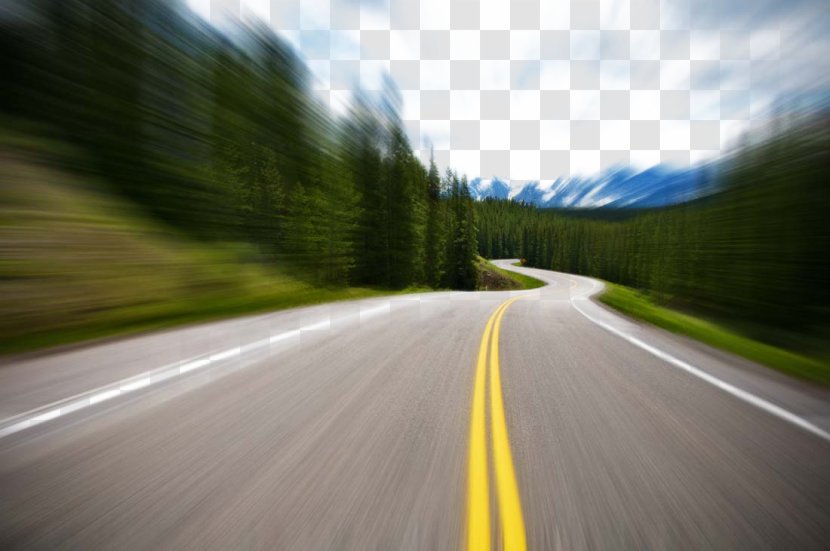 Car Highway Road - Landscape - Beautiful Scenery Transparent PNG