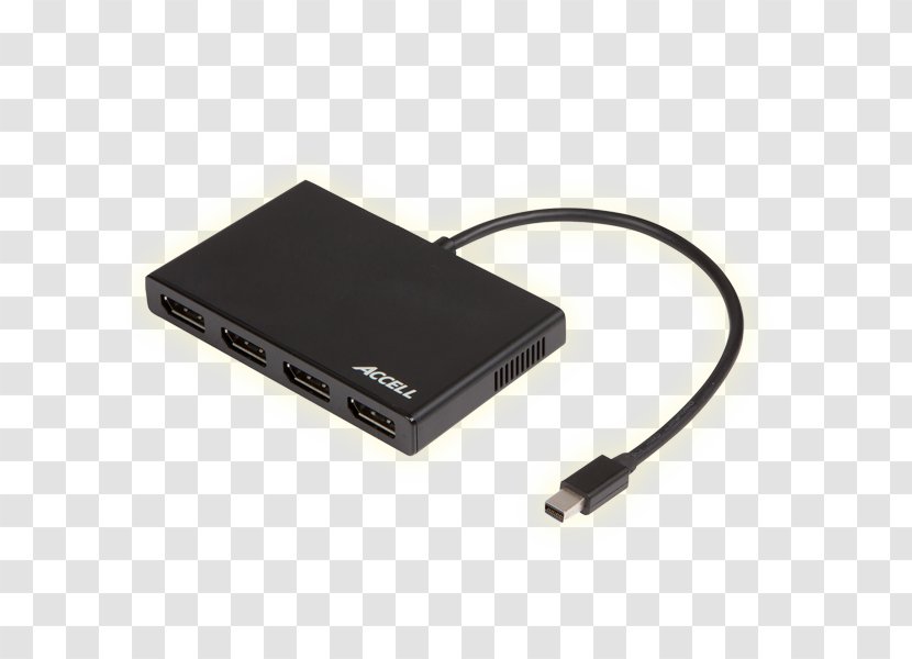 Mini DisplayPort Laptop Ethernet Hub Multi-monitor - Electronic Device Transparent PNG