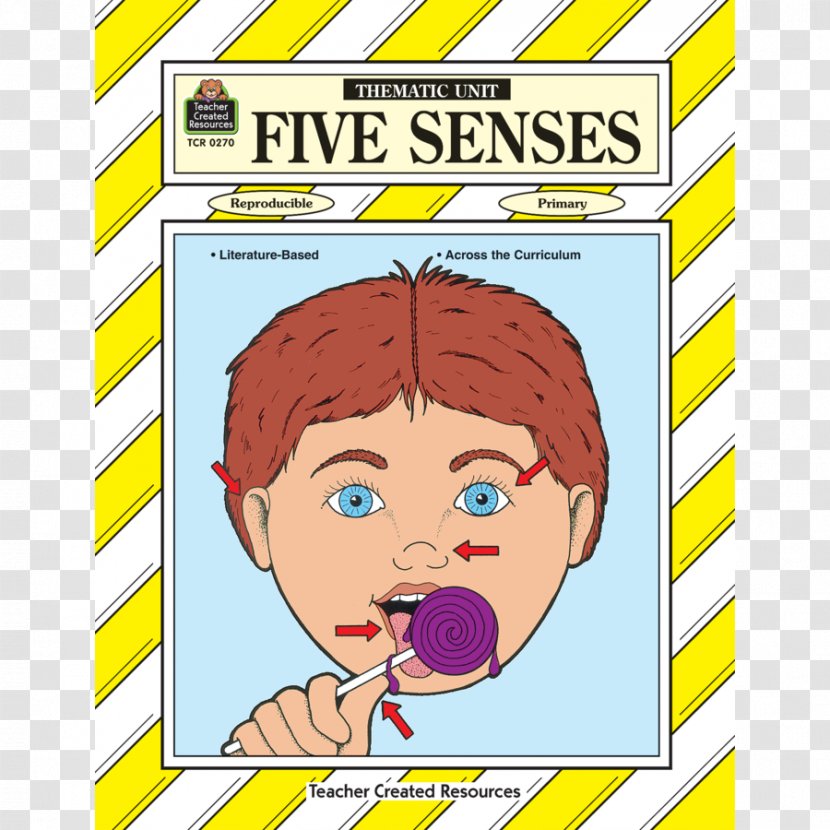Five Senses Thematic Unit Comics Cartoon Human Behavior - Smile Transparent PNG